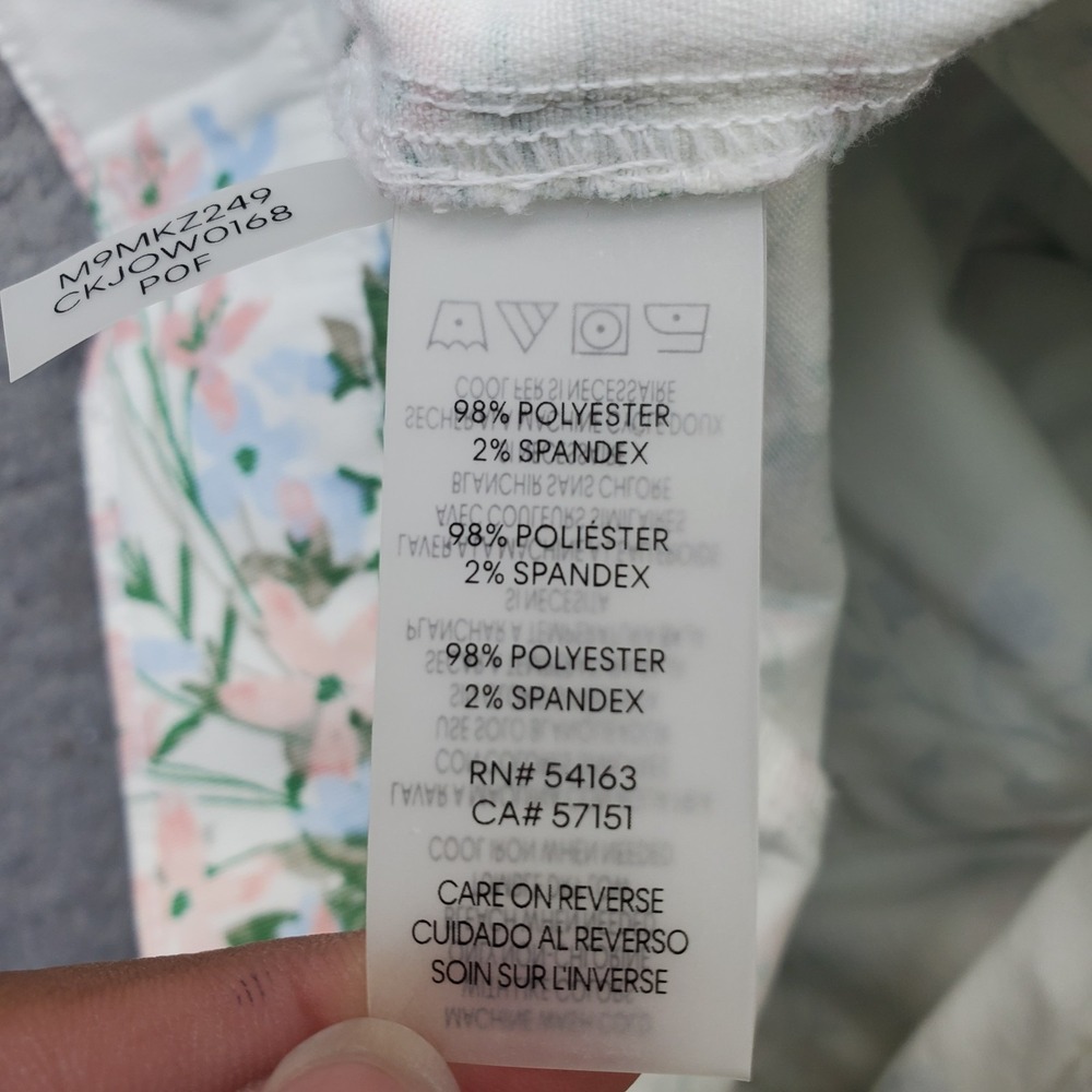 Floral Print Women's Pants - Picture 11 of 13